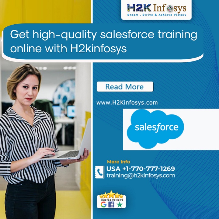 Get high quality salesforce training online  
